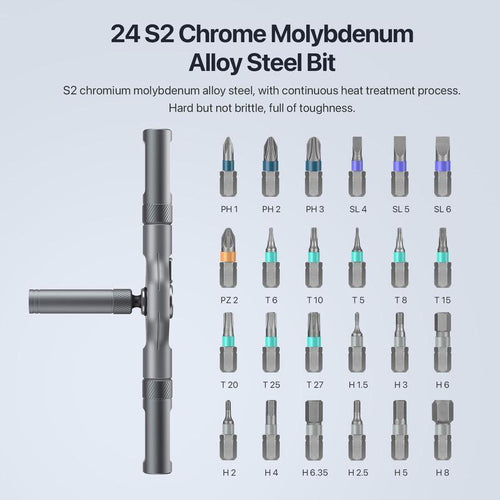 24-in-1 Magnetic Screwdriver Kit