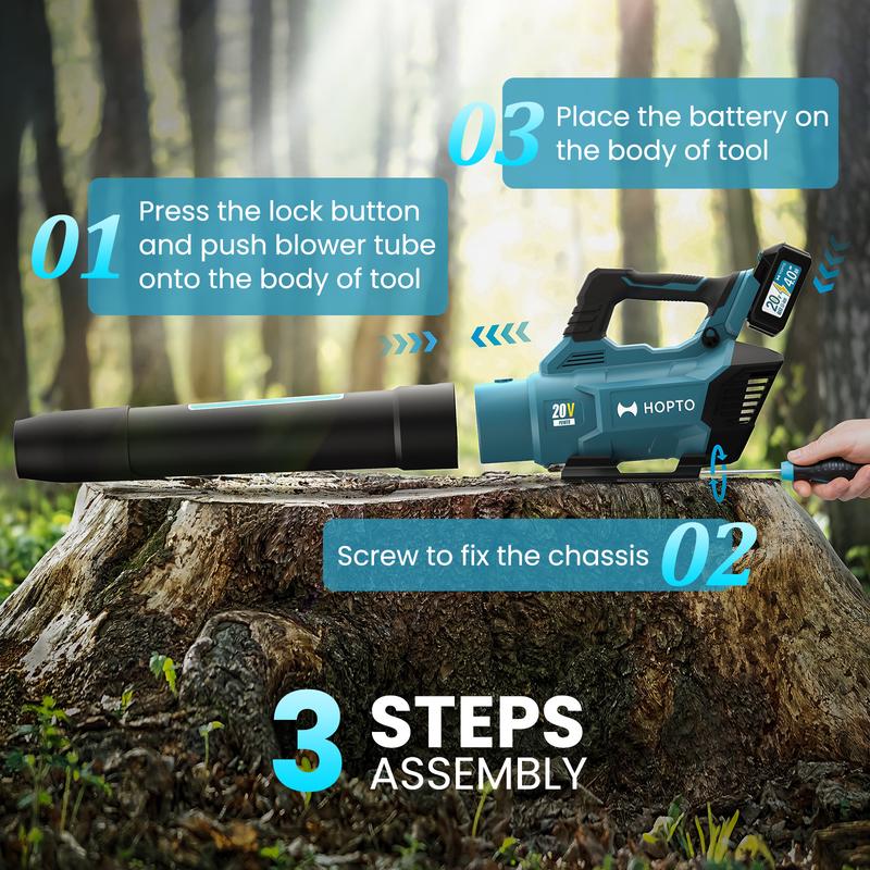Electric Leaf Blower – Powerful, Lightweight, and Long-Lasting