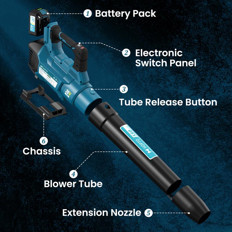 Electric Leaf Blower – Powerful, Lightweight, and Long-Lasting